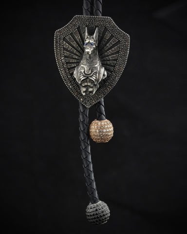 Antik Mısır Koleksiyonu Kalkan ve  Üç Boyutlu Anubis Kolye