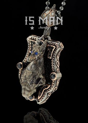 Antik Mısır Koleksiyonu Anubis Kolye