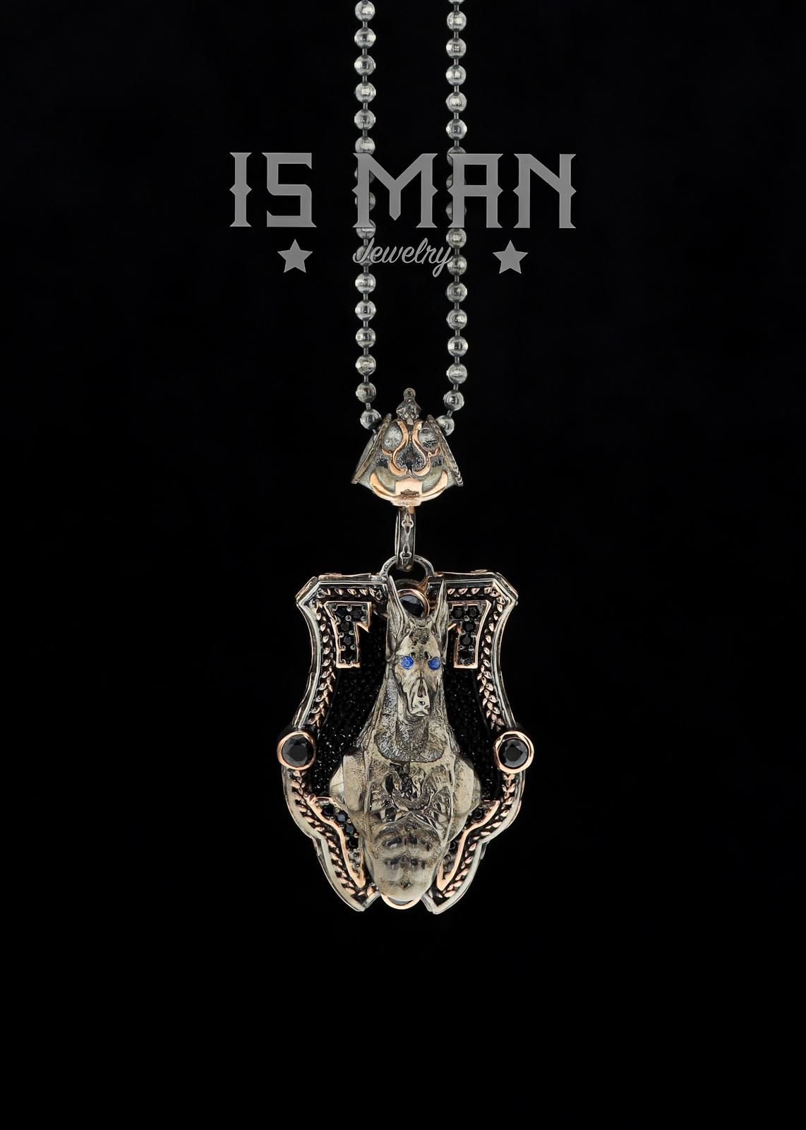 Antik Mısır Koleksiyonu Anubis Kolye