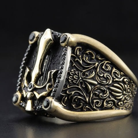 Kılıç Figürlü Yüzük 091
