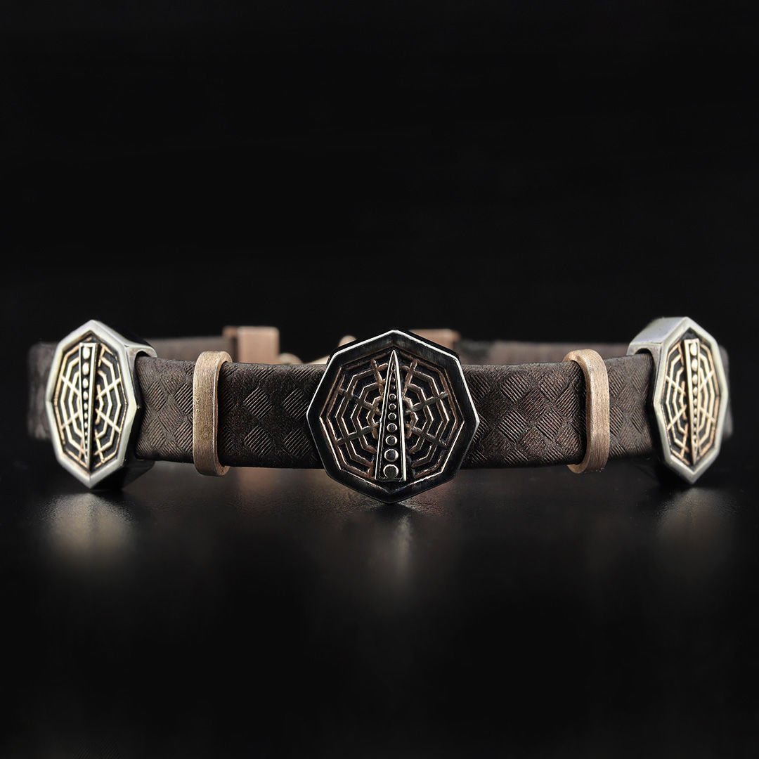 Örümcek Ağı Figürlü Bileklik