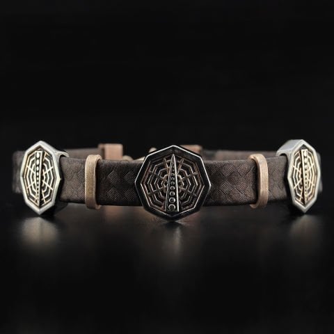 Örümcek Ağı Figürlü Bileklik