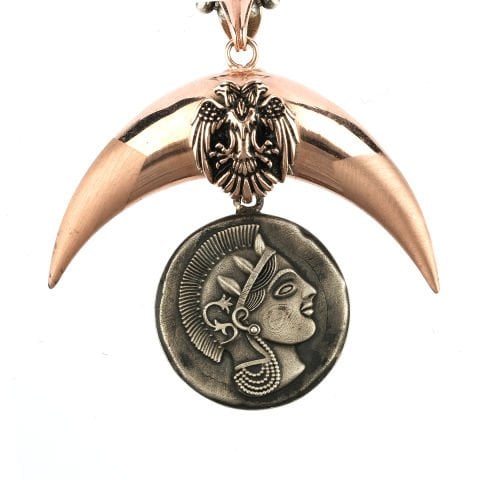 Sikke Figürlü Kolye
