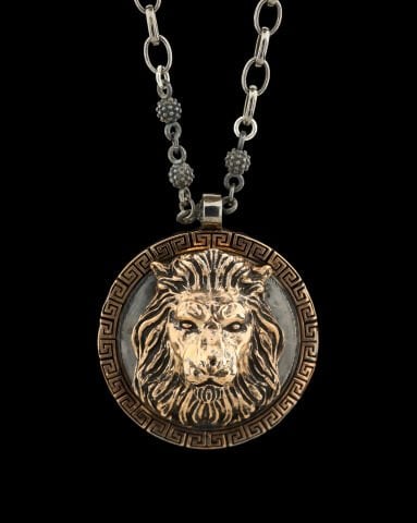Özel Zincir Aslan Kolye