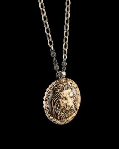 Özel Zincir Aslan Kolye