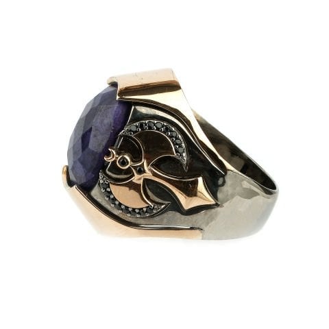 Altın Balta Figürlü Yüzük