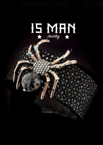 Doğal Taşlı Tarantula Bileklik(Jasper Taşı)